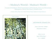 Tablet Screenshot of medusasworld.nl